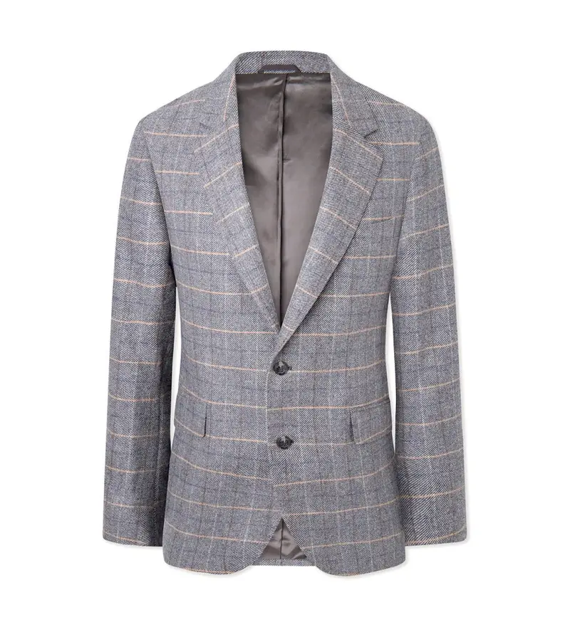 Hackett London Blazer Uomo Grigio 4046829