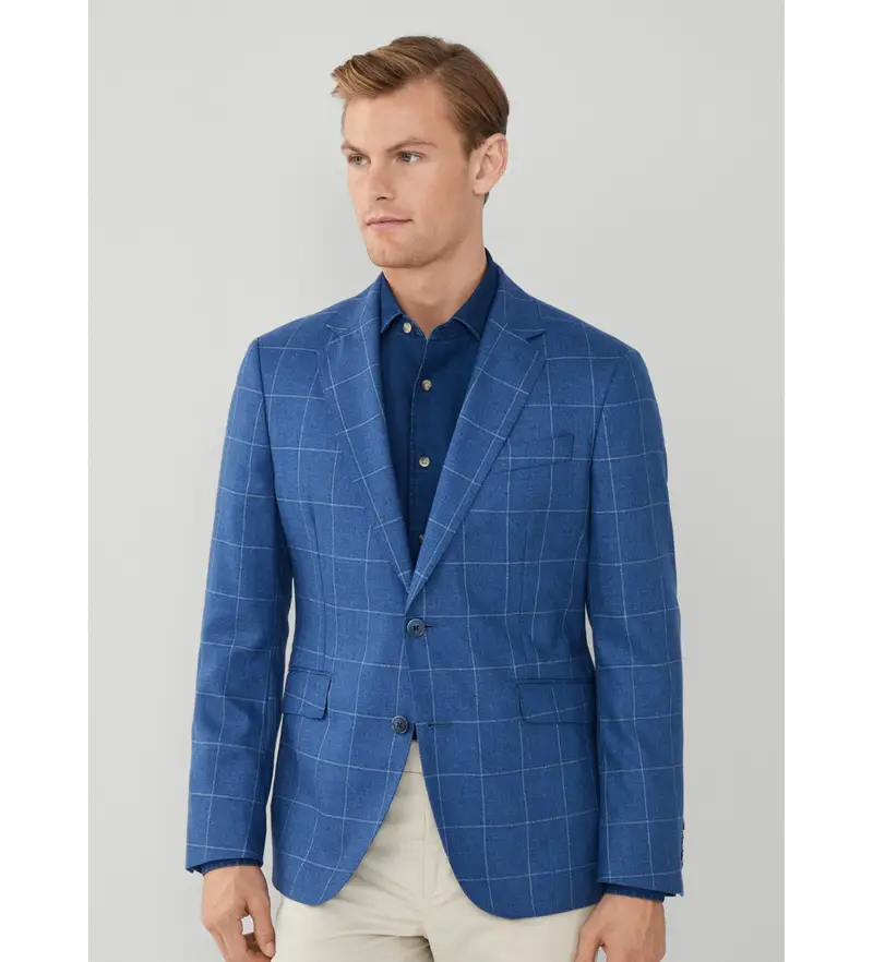 Hackett London Blazer Uomo Blu 4038949