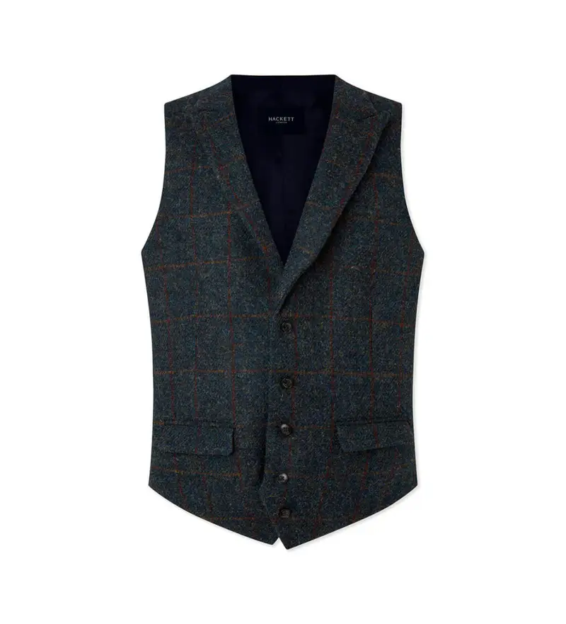 Hackett London Gilet Uomo Blu 4038707