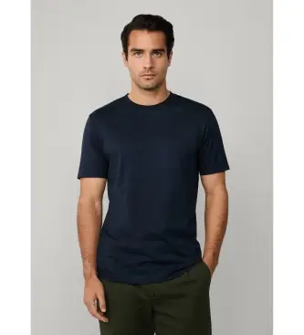 per uomo HM5000071 Maglietta blu navy Pima (M), Casual, Cotone, Manica corta