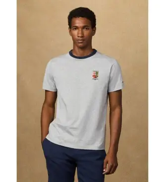 Hackett London T-shirt Uomo Grigio 4188198