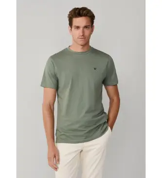 Hackett London T-shirt Uomo Verde 4188651