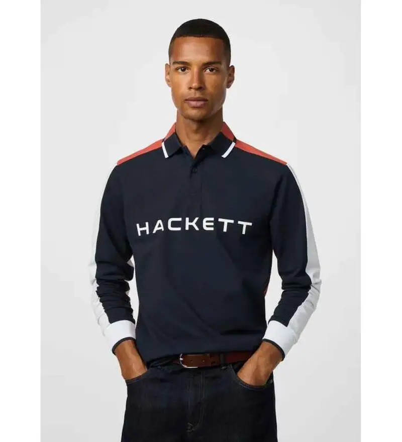 Hackett London Polo Uomo Multicolore 4053443