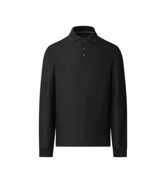 per uomo HM5500012 Polo Jacq a spina di pesce verde scuro (S), Casual, Cotone, Manica lunga