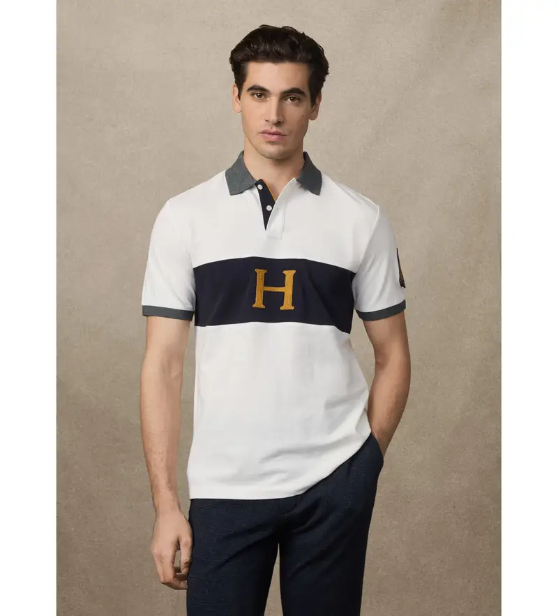 Hackett London Polo Uomo Bianco 4037948