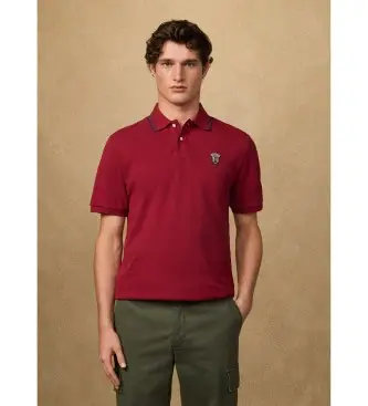 per uomo HM5600082 Polo Insignia Classic Fit Rossa (L), Rosso, Casual, Cotone, Manica corta