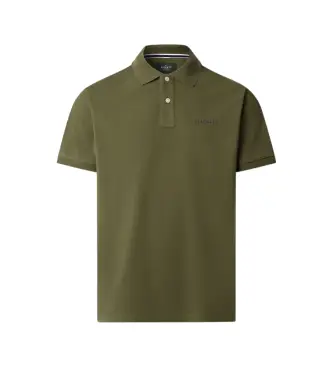 per uomo HM5600091 Polo Heritage Ess verde muschio (L), Blu, Cotone, Classico, Manica corta