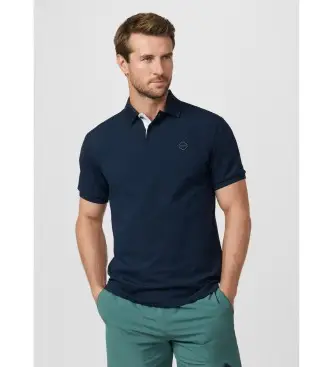 per uomo HM5600113 Polo con logo blu navy vestibilità classica (M), Casual, Cotone, Manica corta