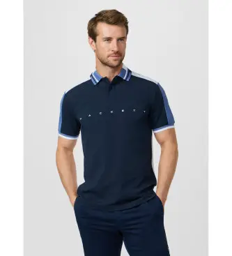 per uomo HM5600118 Polo classica multi-fit blu navy (S), Casual, Sportivo, Cotone, Manica corta