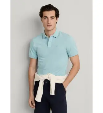 per uomo HM5600148 Polo verde slim fit (L), Cotone, Classico, Manica corta Menta