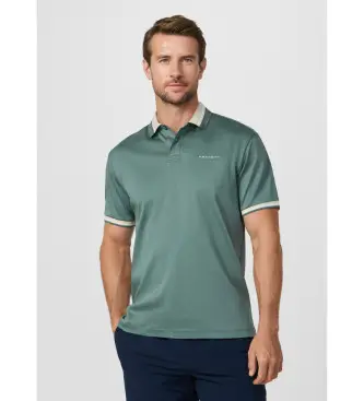 per uomo HM5600149 polo classica verde club fit (S), Casual, Cotone, Manica corta