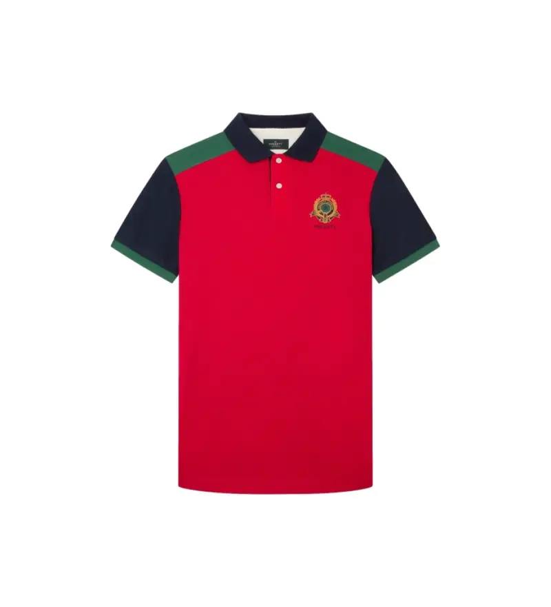 Hackett London Polo Uomo Rosso 2678357