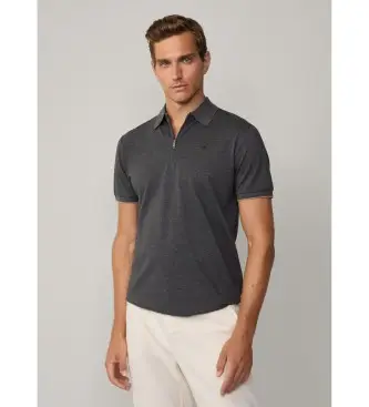 Hackett London Polo Uomo Grigio 4204960