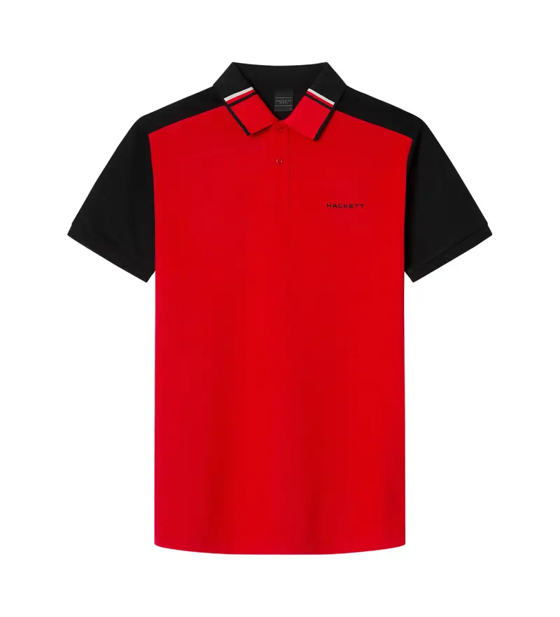 Hackett London Polo Uomo Rosso 2678612