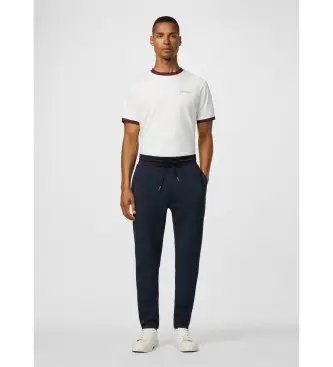 per uomo HM5800026 Pantaloni Manor Track blu navy (L), Casual, Cotone