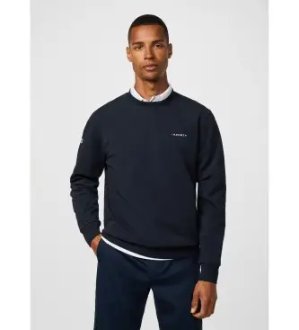 per uomo HM5800029 Felpa blu navy essenziale (XXL), Casual, Cotone