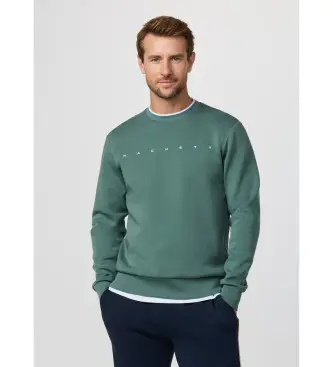 per uomo HM5800087 Felpa con logo verde (S), Casual, Cotone