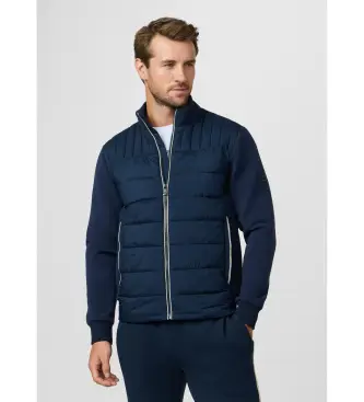 per uomo HM5800094 Giacca ibrida Navy Estate (S), Casual, Poliestere Blu
