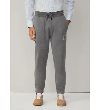 per uomo HM581310 Pantaloni da jogging Heritage Grey (3XL), Casual, Grigio, Cotone, Poliestere