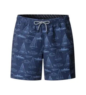 per uomo HMB100019 progetto yacht htg costume da bagno blu navy (L), Beachwear, Poliestere