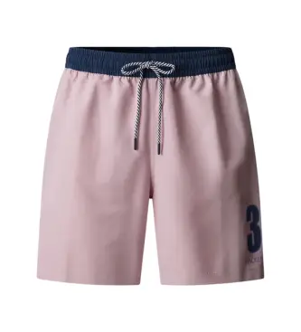 per uomo HMB100041 Costume da bagno rosa HTG Number (L), Beachwear, Poliestere