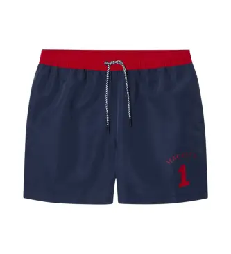 per uomo HMB10104 Costume da bagno blu navy HTG Number (L), Beachwear, Poliestere