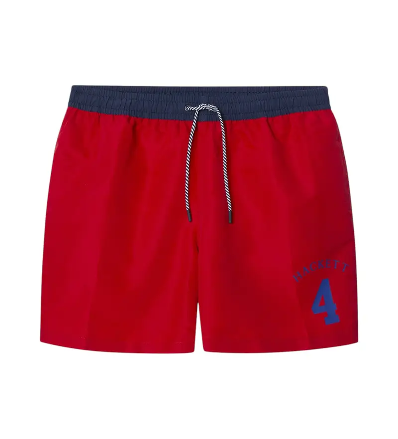 per uomo. HMB10104 Costume da bagno rosso HTG Number (L), Beachwear, Poliestere