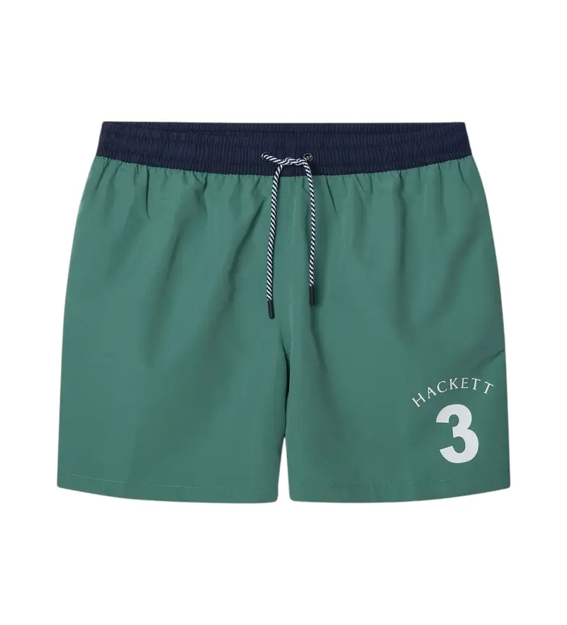 per uomo. HMB10104 Costume da bagno verde Htg Number (L), Beachwear, Poliestere