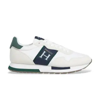 per uomo HMS200034 Sneakers bianche Keston Tape (43), Bianco, Basso, Stringhe, Casual