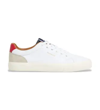 per uomo HMS200035 Sneakers in pelle bianca Blake Dean (45), Bianco, Basso, Stringhe, Casual
