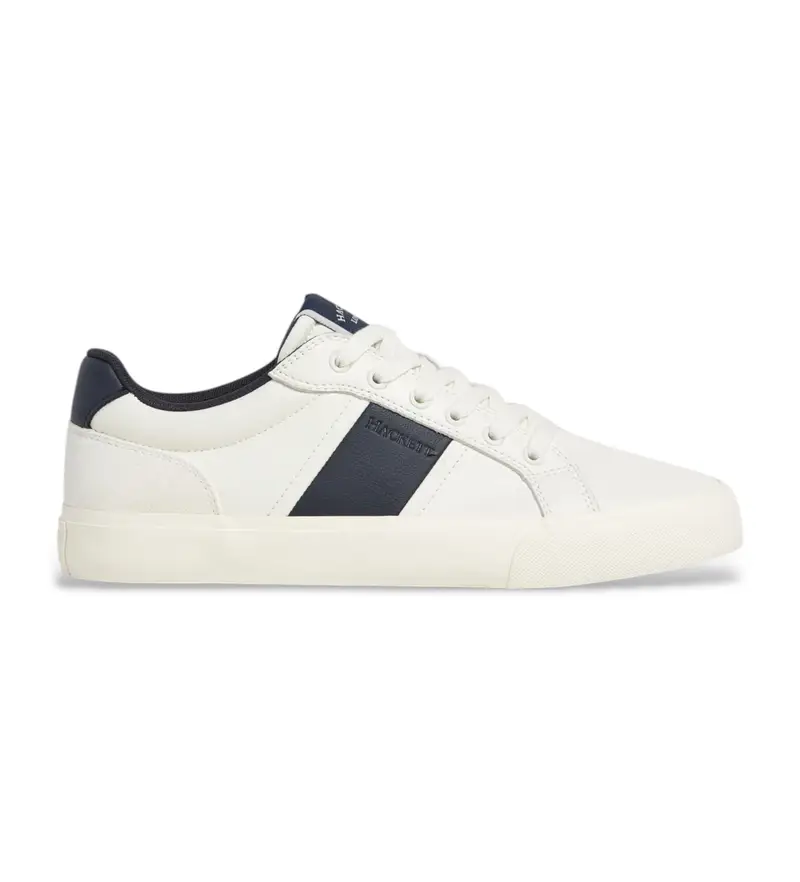 per uomo. HMS200044 Sneakers Blake Heritage in pelle bianca (42), Bianco, Basso, Stringhe, Casual