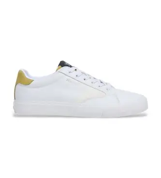 per uomo HMS200065 Sneakers in pelle bianca Blake Venture (43), Bianco, Basso, Stringhe, Casual