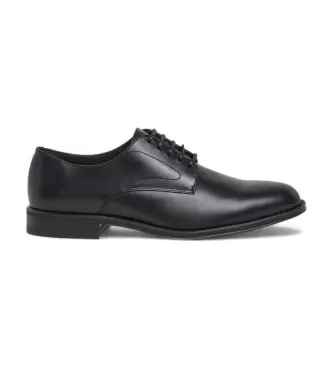 per uomo HMS21407 Scarpe Duke Master in pelle nera (42), Nero, Basso, Stringhe, Casual, Da sera, Classico