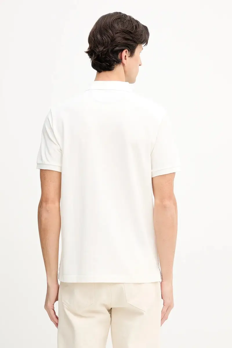 Hackett London Polo Uomo Beige 3574205 miniatura 3