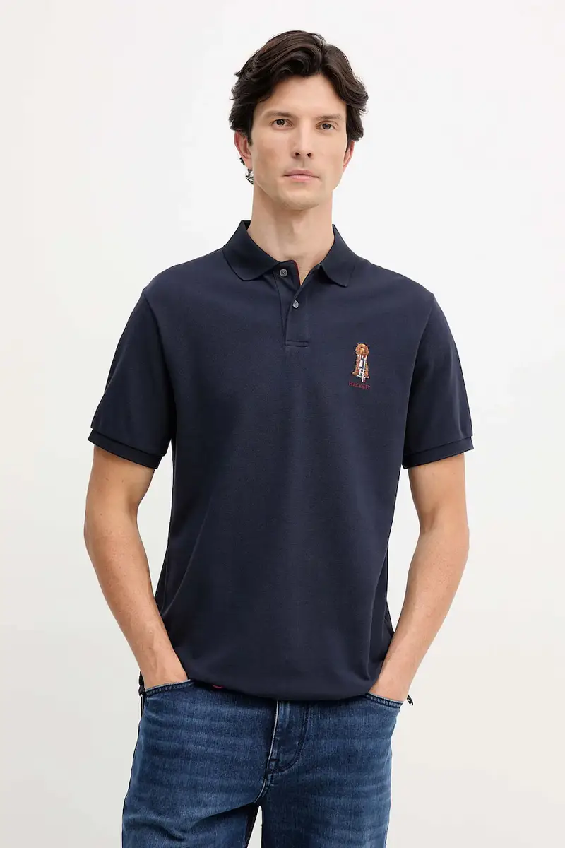 Hackett London Polo Uomo Blu 3595528