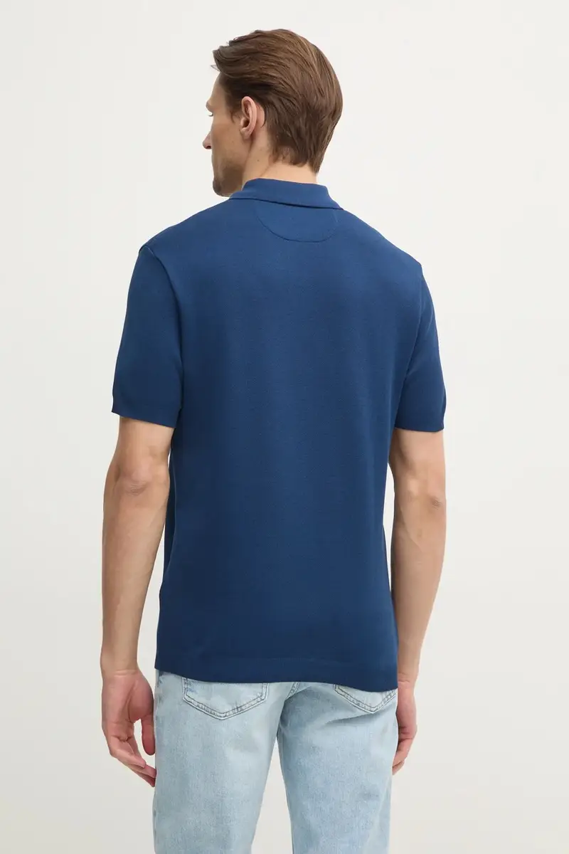 Hackett London Polo Uomo Blu 3314259 miniatura 3