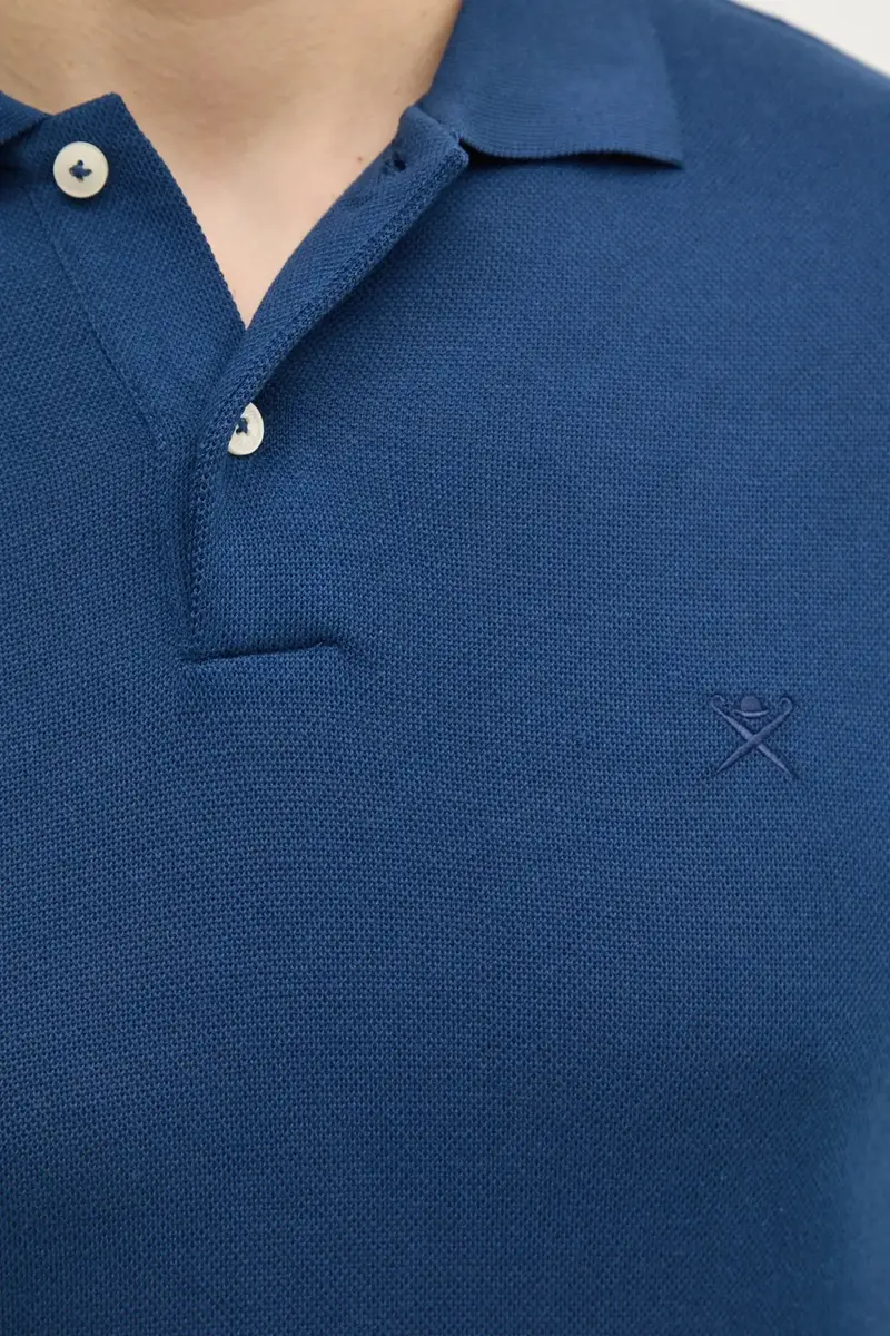 Hackett London Polo Uomo Blu 3314259 miniatura 5