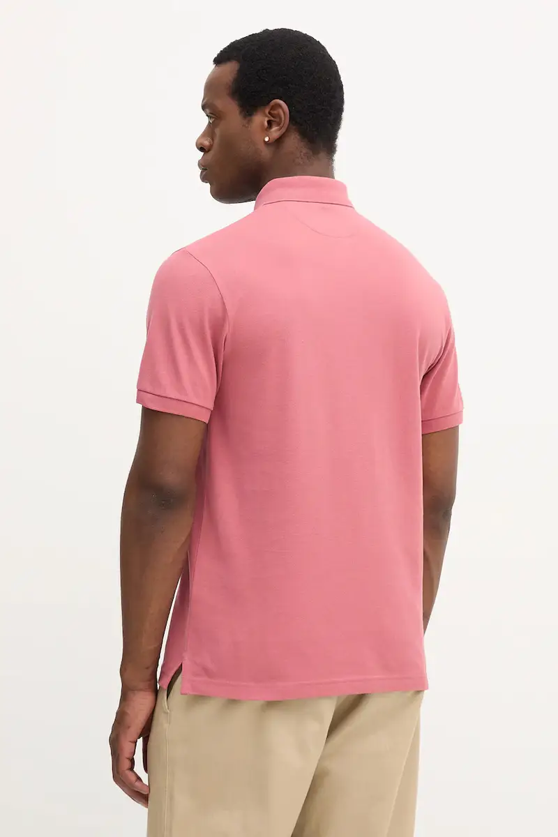 Hackett London Polo Uomo Rosso 3667115 miniatura 3