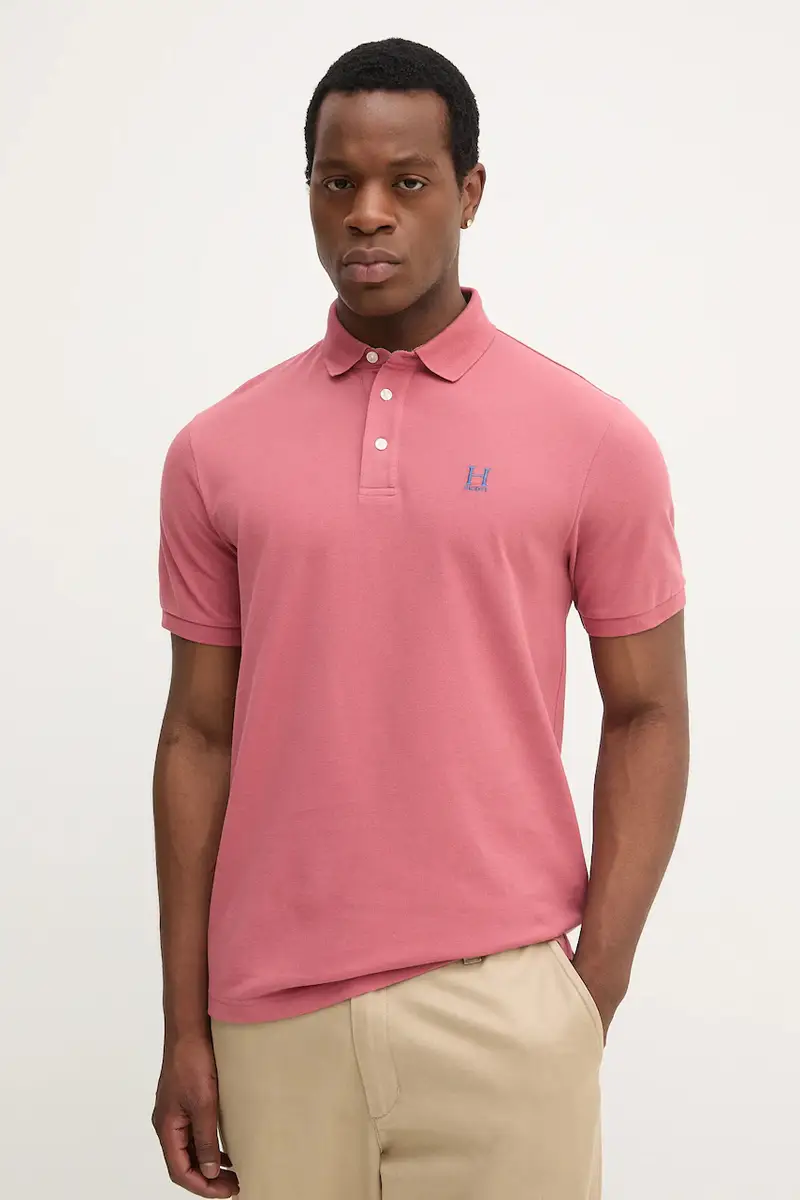 Hackett London Polo Uomo Rosso 3667115