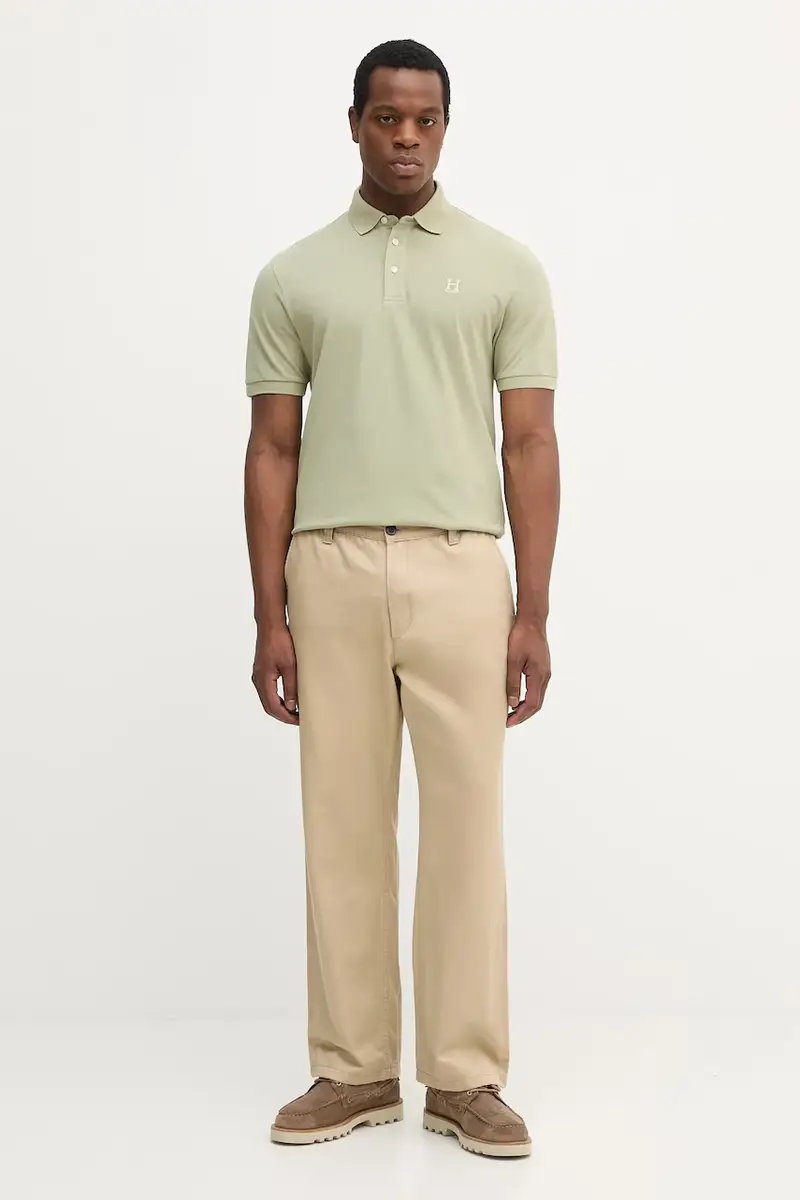 Hackett London Polo Uomo Verde 3669249 miniatura 2