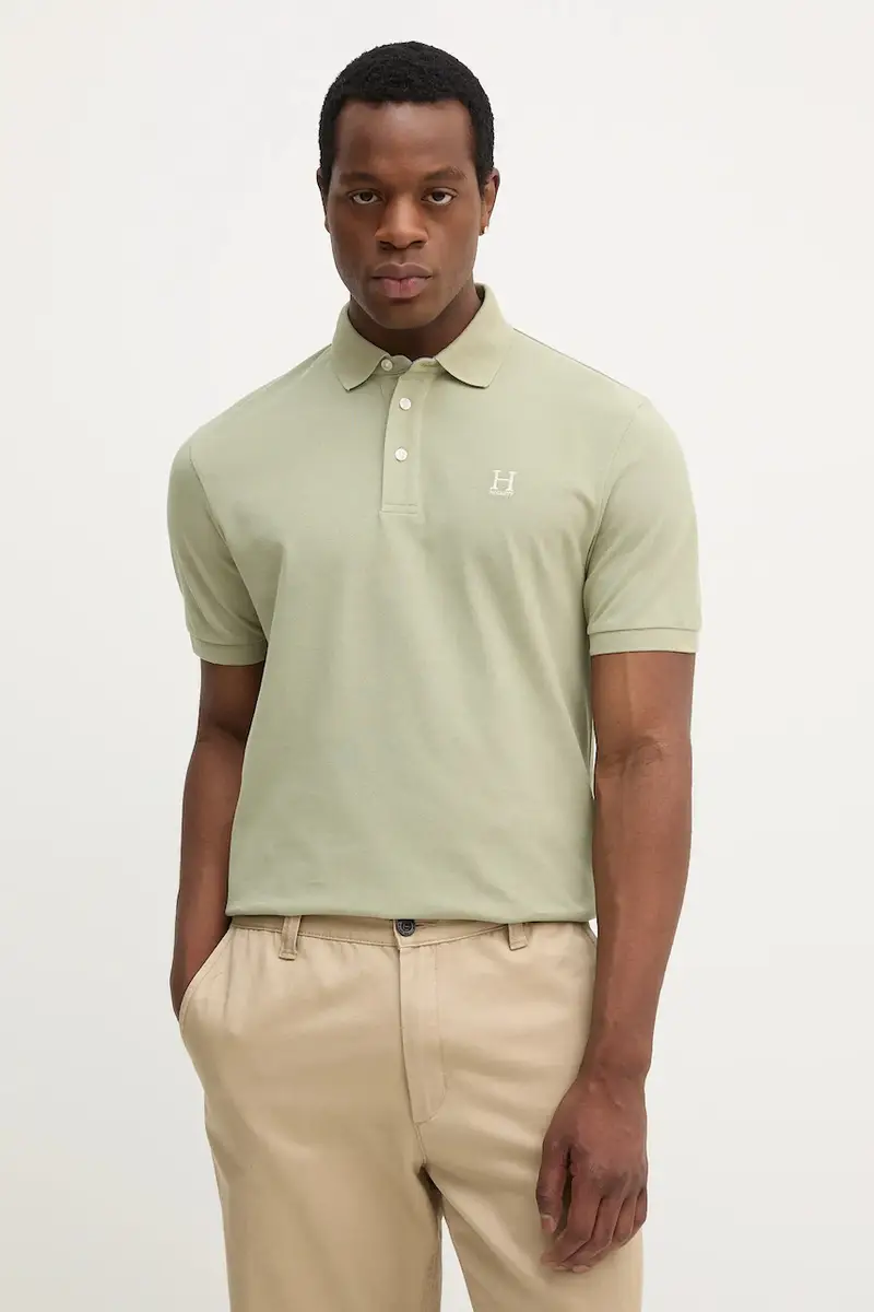Hackett London Polo Uomo Verde 3669249