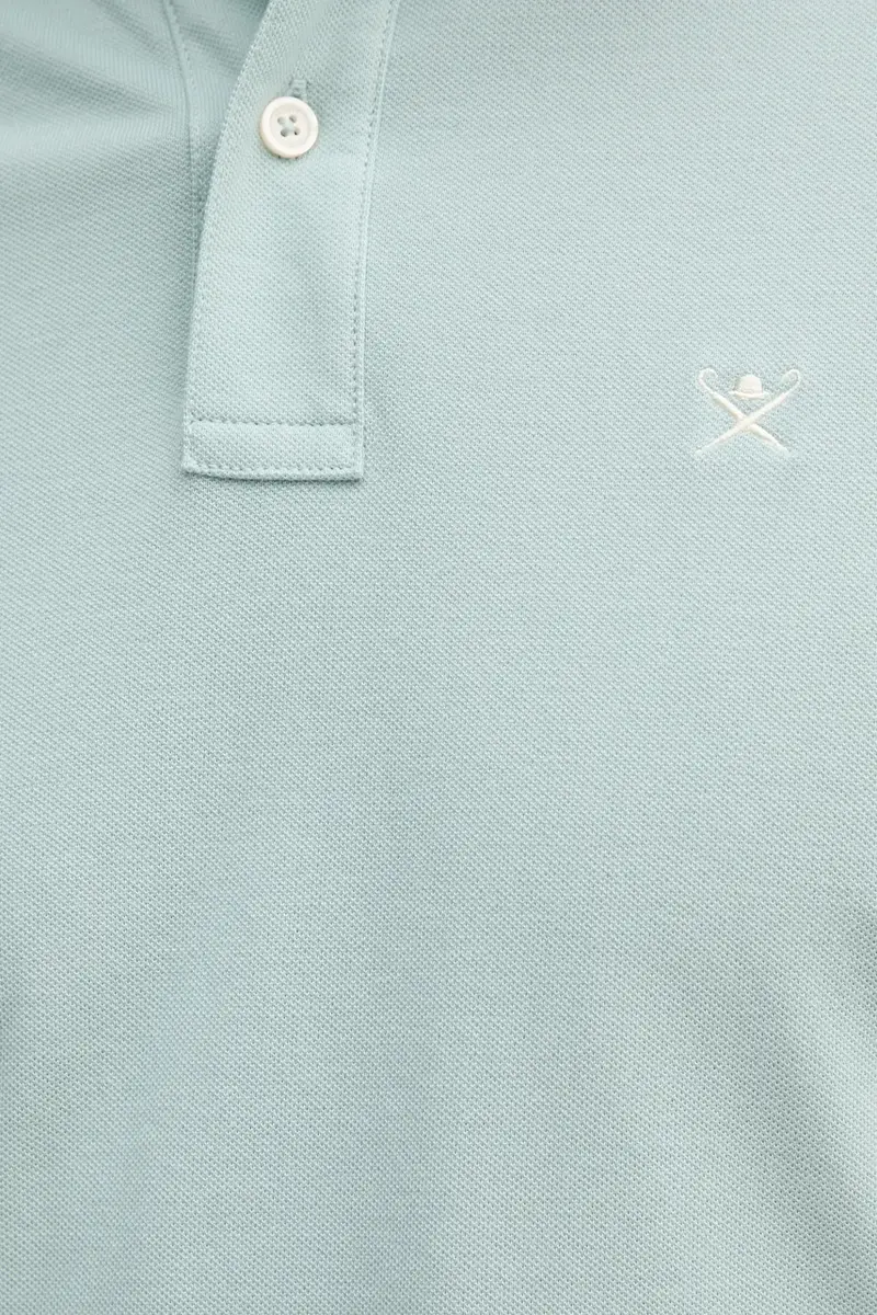 Hackett London Polo Uomo Verde 3349679 miniatura 5