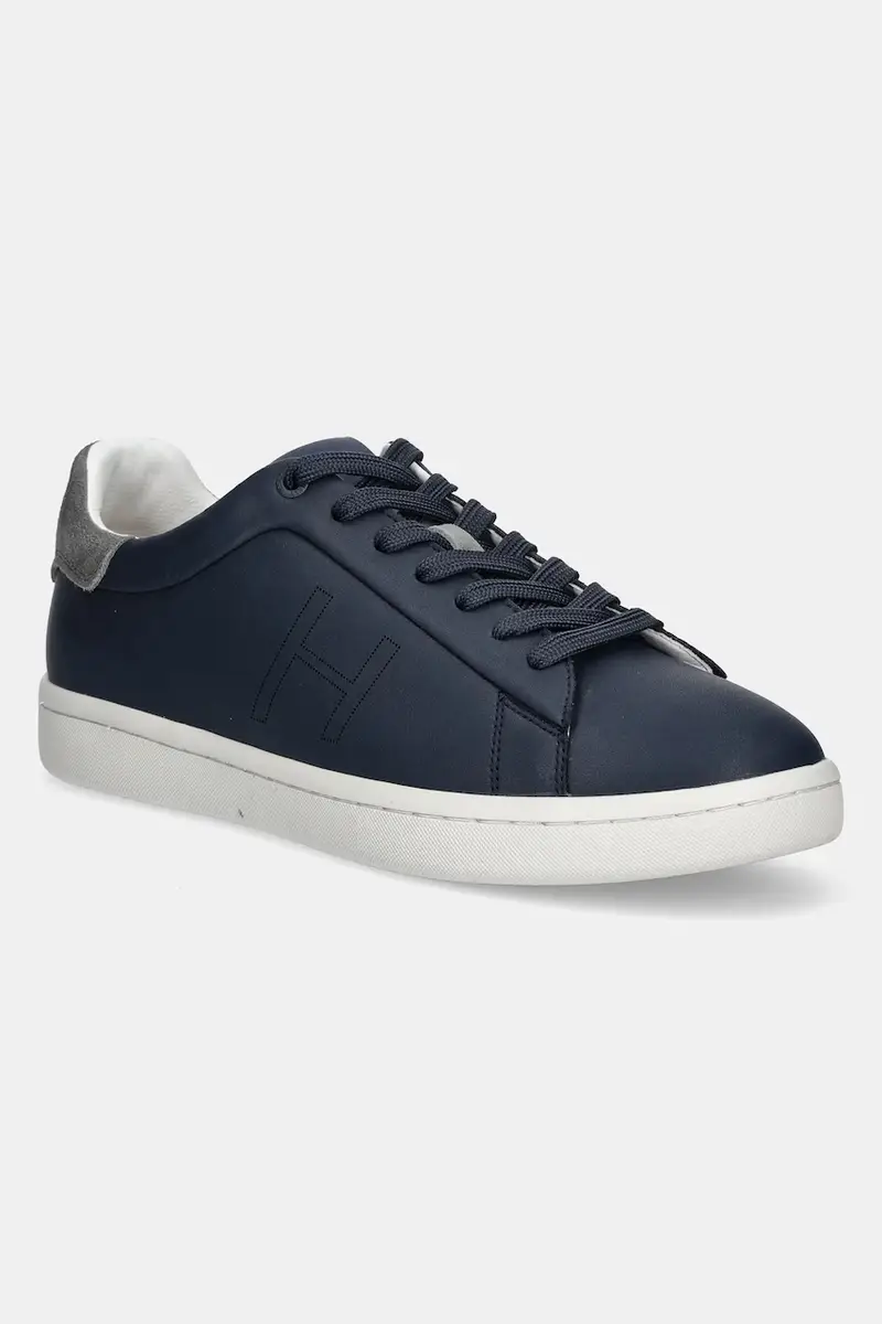 sneakers in pelle BOND MINIMAL uomo colore blu navy HMS21457