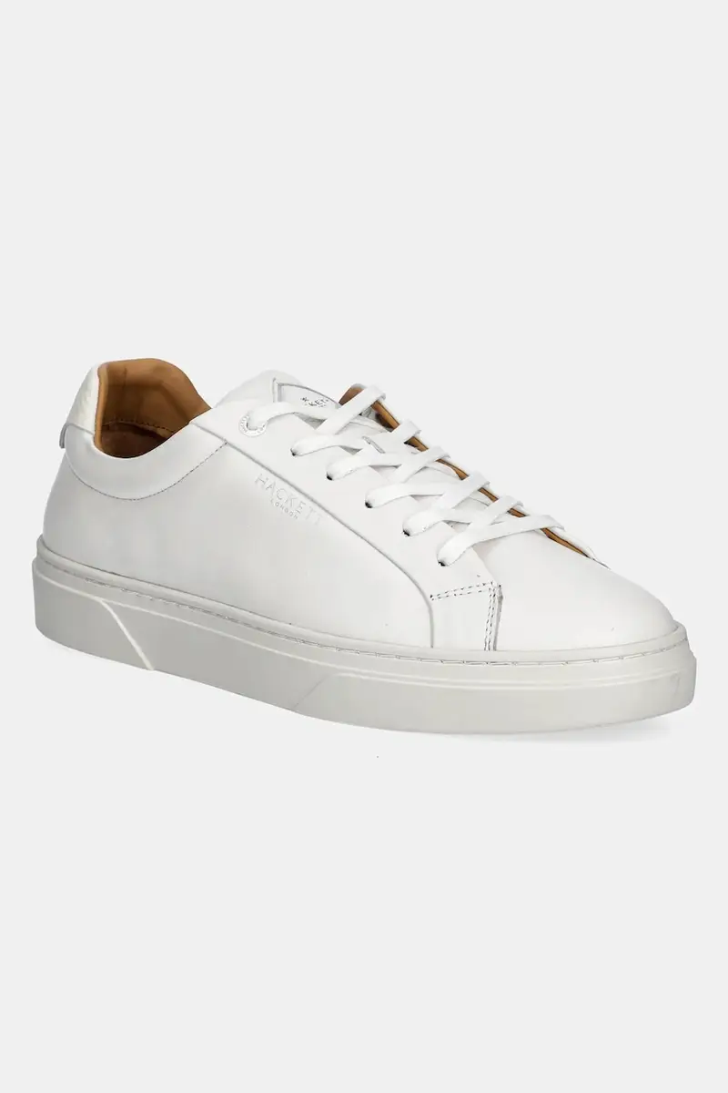 sneakers in pelle HACKNEY LACE uomo colore bianco HMS21471