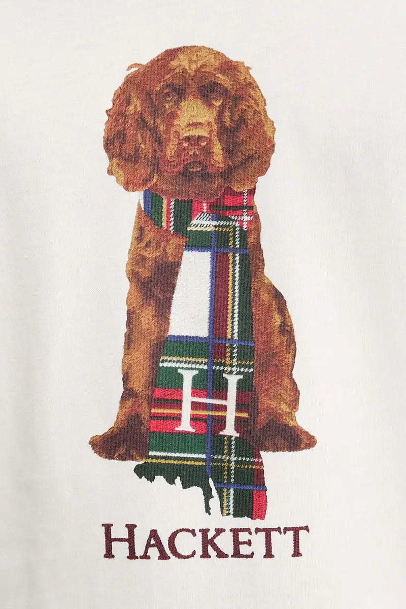 Hackett London T-shirt Uomo Bianco 3578197 miniatura 5