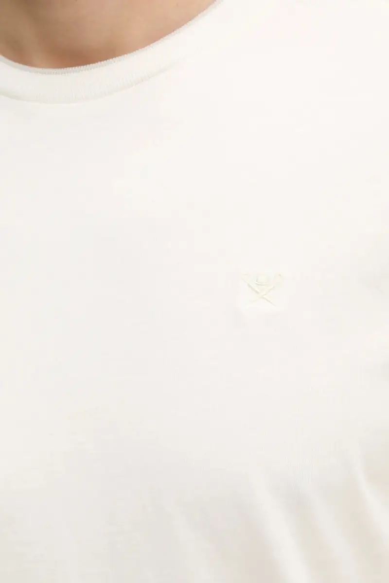 Hackett London T-shirt Uomo Bianco 3300926 miniatura 5