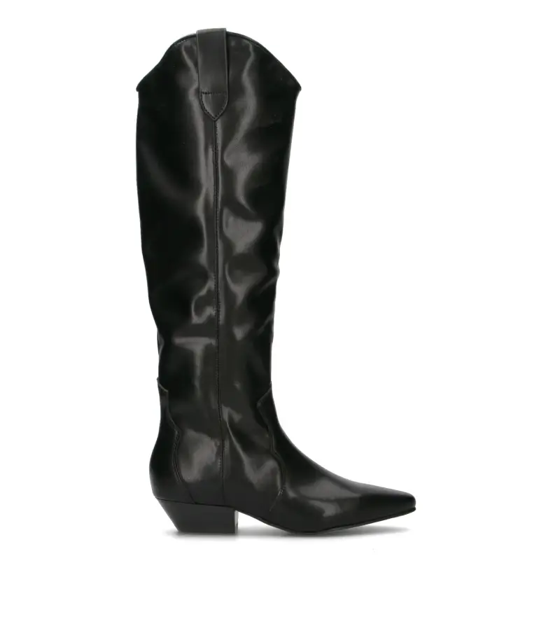 Stivale donna nero Vario