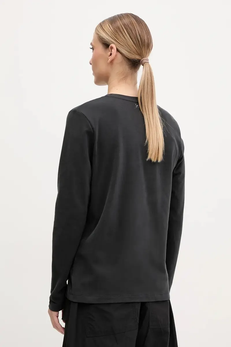 camicia a maniche lunghe donna colore nero 607663 miniatura 3