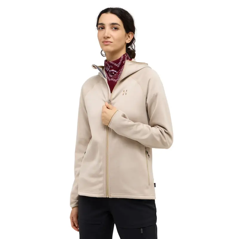 Felpa con cappuccio lunga fino ai fianchi per donna Haglöfs Magma