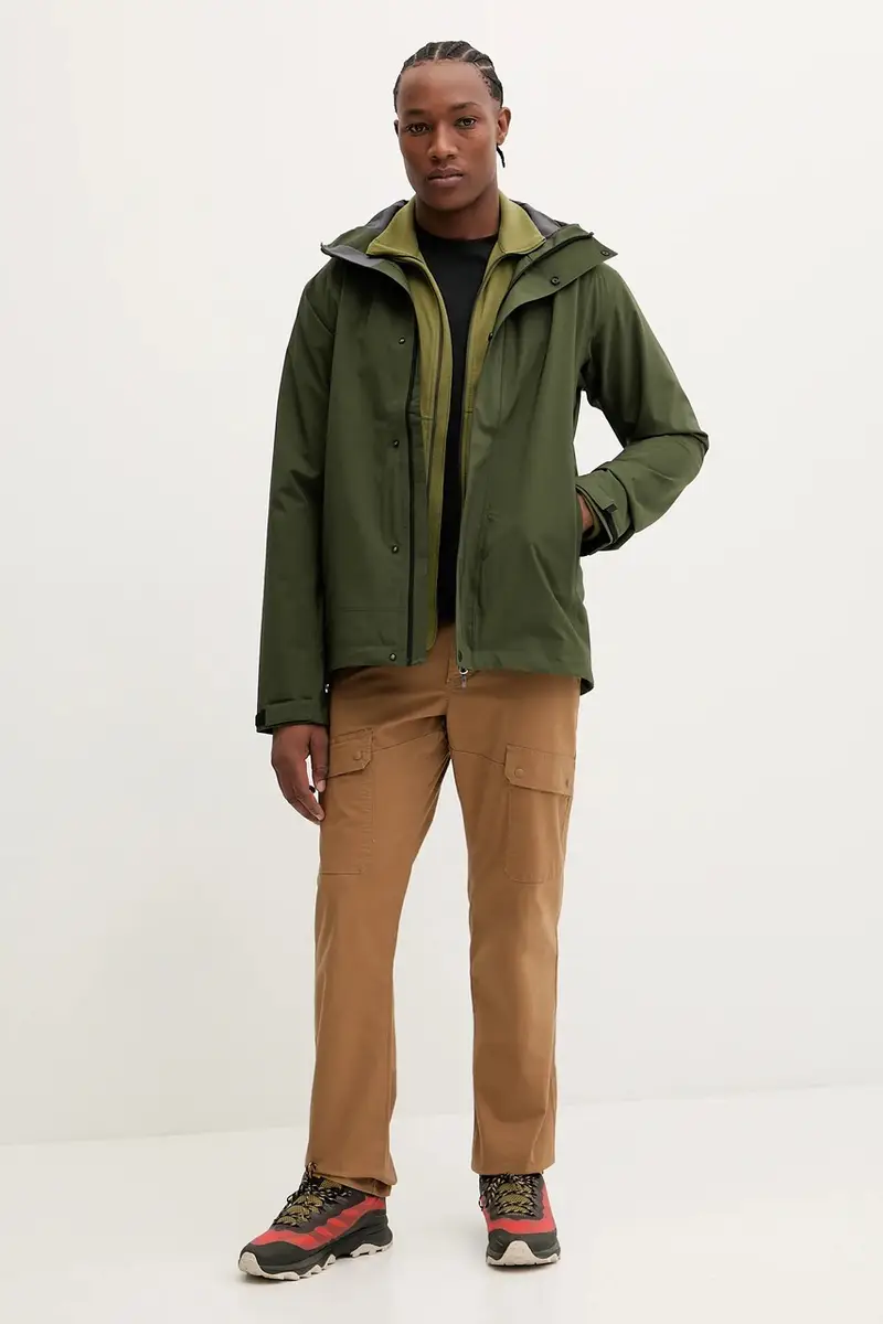 felpa da sport Buteo colore verde 605073 miniatura 2